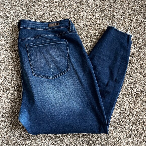 Kut from the Kloth Connie High Rise Ankle Skinny Jeans, size 16 - Picture 1 of 7